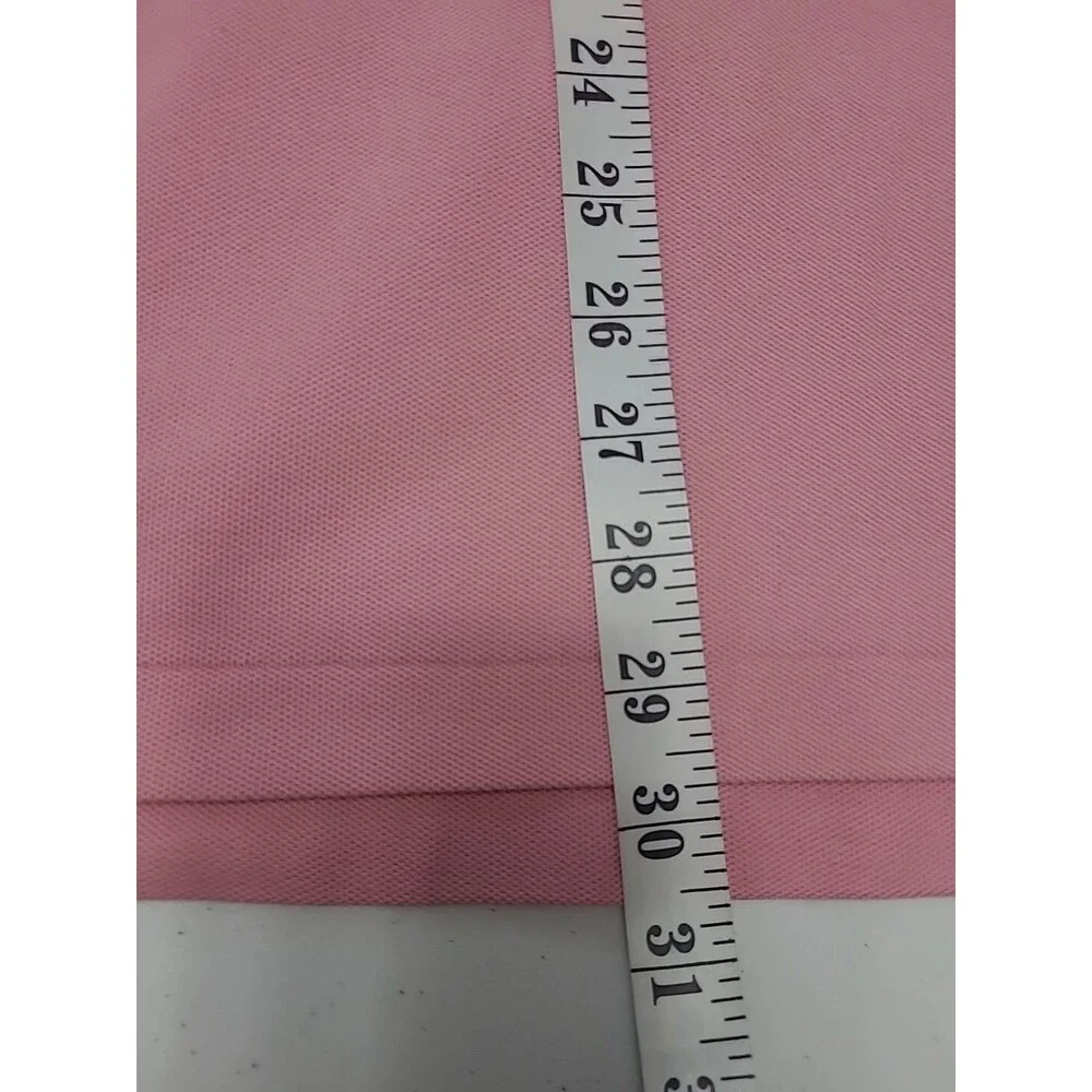 Jos A Bank Travelers Collection Mens Polo Shirt Size Large 100% Cotton Pink - Picture 6 of 8